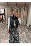 8474-3282 ÇITÇITLI DERİ CROP