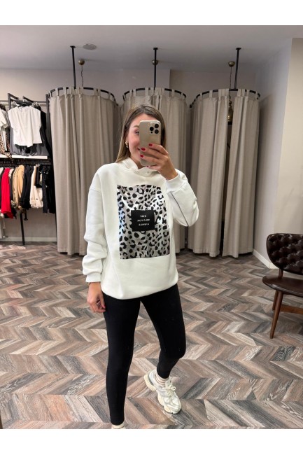 8509-5631 STAY KAPŞONLU SWEATSHİRT