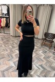 8517-80114 BELİ FİTİLLİ DÖKÜMLÜ ETEK