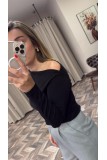 8615-16495 OMUZU BÜZGÜLÜ BLUZ