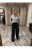 8639-N251990 BELİ LASTİKLİ KADİFE PANTOLON