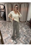 8639-N251990 BELİ LASTİKLİ KADİFE PANTOLON