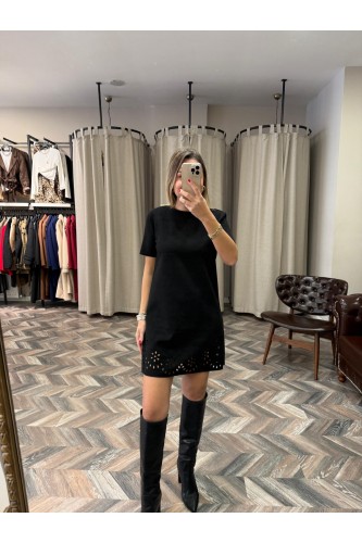 8464-16407 E LAZERLİ ELBİSE