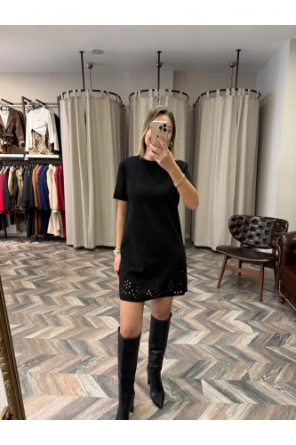 8464-16407 E LAZERLİ ELBİSE