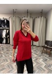 8765-156 ÖZEL SİMLİ YAKA ÇİZGİLİ