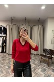 8765-156 ÖZEL SİMLİ YAKA ÇİZGİLİ