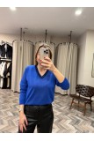 8765-156 ÖZEL SİMLİ YAKA ÇİZGİLİ