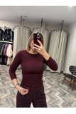 8416-31401 BÜZGÜLÜ KAYIK YAKA TOP