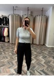 7228-10426 BİSİKLET YAKA DÜĞMELİ KISA KOL