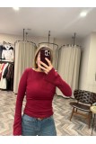 9086-16664 GENİŞ YAKALI BLUZ