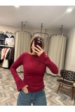 9086-16664 GENİŞ YAKALI BLUZ