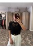 9099-10584 AJURLU EL İŞİ ÇİÇEK MOTİFLİ TRİKO