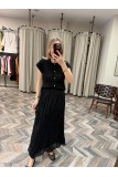 9254-60968 BİS YAKA FİTİLLİ DÜĞMELİ TRİKO HIRKA