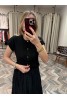 9254-60968 BİS YAKA FİTİLLİ DÜĞMELİ TRİKO HIRKA