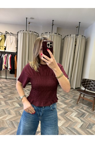 9252-31716 BİS YAKA GİPELİ TSHİRT