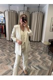 9276-71644 KEMERLİ DÜZ PANTOLON