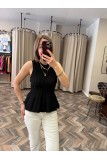 9299-10740 BİS YAKA VOLANLI TRİKO