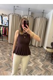 9299-10740 BİS YAKA VOLANLI TRİKO