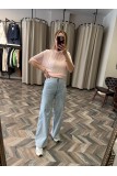 9415-D803 BELİ LASTİKLİ STREÇ PALAZZO