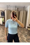 9126-311 POLO YAKA AJURLU KISAKOL