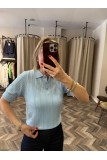 9126-311 POLO YAKA AJURLU KISAKOL