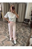 9434-72002 ARKASI LASTİKLİ RAHAT PANTOLON
