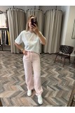 9434-72002 ARKASI LASTİKLİ RAHAT PANTOLON
