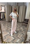 9434-72002 ARKASI LASTİKLİ RAHAT PANTOLON