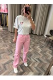 9516- RENKLİ STRAİGHT JEANS