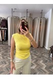 9554-21054 BÜZGÜLÜ BASİC TSHİRT