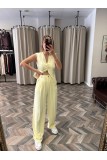 8974-51078 PİLELİ PALAZZO PANTOLON