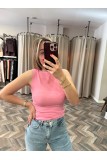 9494-20868 KAYIK YAKA KOLSUZ TOP