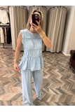 9546-250483 TENCEL NERVÜRLÜ TAKIM