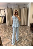 9546-250483 TENCEL NERVÜRLÜ TAKIM