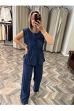9546-250483 TENCEL NERVÜRLÜ TAKIM