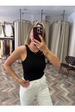 9614-21104 FİTİLLİ CROP TOP