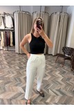 9614-21104 FİTİLLİ CROP TOP