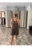 9662-257248 MODAL BLUZ ŞORT TAKIM