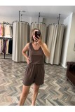 9662-257248 MODAL BLUZ ŞORT TAKIM