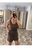 9662-257248 MODAL BLUZ ŞORT TAKIM