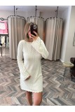 9735-101002 MİNİ ÖRME TRİKO ELBİSE