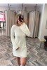 9735-101002 MİNİ ÖRME TRİKO ELBİSE