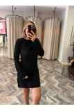 9735-101002 MİNİ ÖRME TRİKO ELBİSE