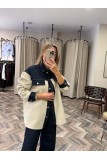 8725-240269 DENİM GARNELİ BUKLET CEKET
