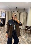 8725-240269 DENİM GARNELİ BUKLET CEKET