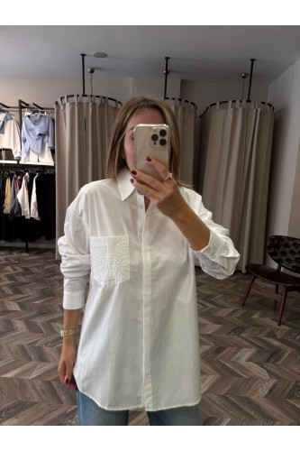9840-517582 CEBİ NAKIŞLI POPLİN GÖMLEK