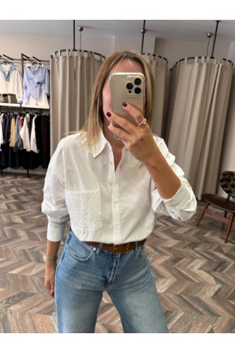 9840-517582 CEBİ NAKIŞLI POPLİN GÖMLEK