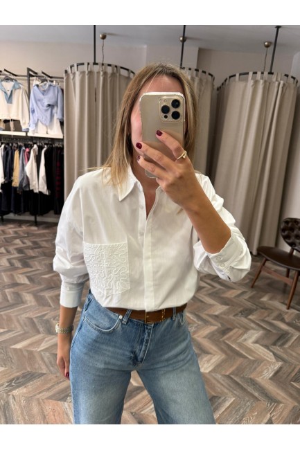 9840-517582 CEBİ NAKIŞLI POPLİN GÖMLEK