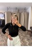 9827-17026 DÜĞMELİ BLUZ
