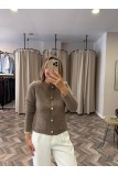 9812-60935 PULLU SİMLİ TRİKO HIRKA